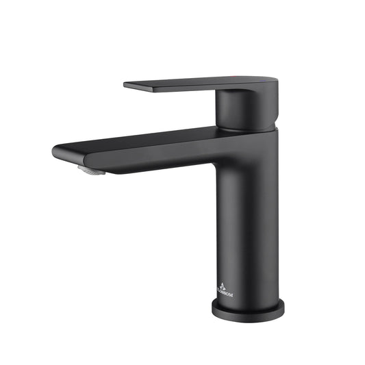Single Handle Lavatory Faucet – Matte Black - F01 102