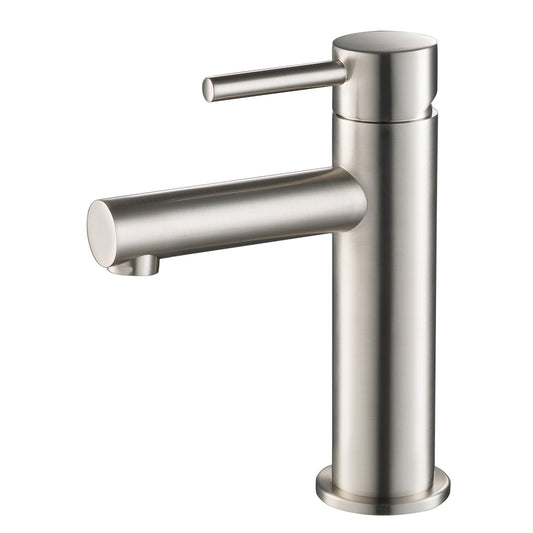 Single Handle Lavatory Faucet – Brush Nickle - F01 116