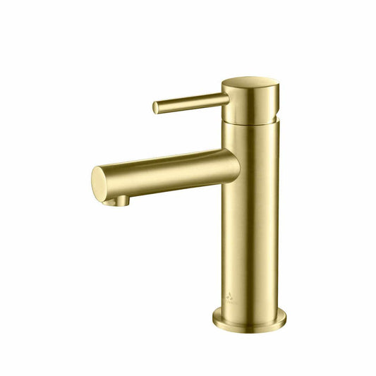 Single Handle Lavatory Faucet – Brush Gold - F01 116