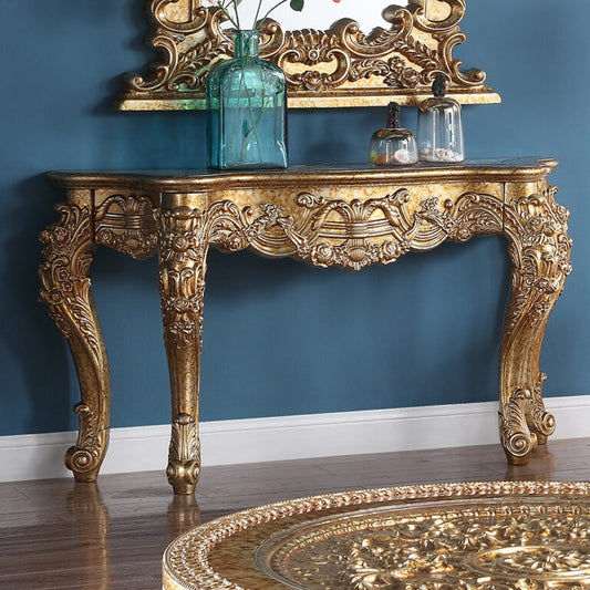 9328G – French Gold CONSOLE TABLE