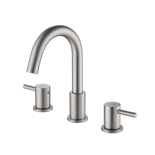 Wide Spread Lavatory Faucet – Brush Nickle - KBF1016