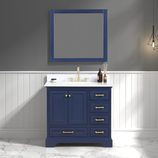 Copenhagen Navy Blue 36″ Vanity