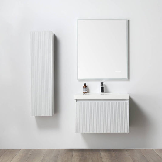 Positano 30″ Matte White Vanity