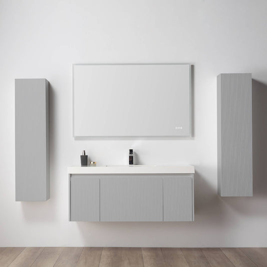 Positano 48″ Light Grey Single Vanity