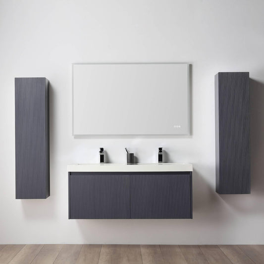 Positano 48″ Night Blue Double Vanity