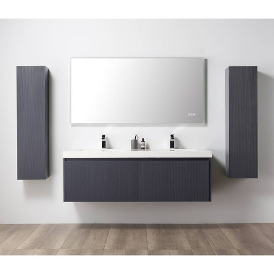 Positano 60″ Night Blue Double Vanity