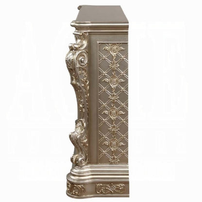 Dana Antique Silver Fireplace