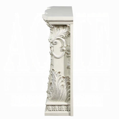 Adara Antique White Fireplace